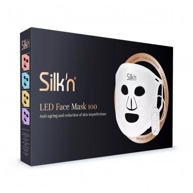 Fototerapinė veido kaukė Silk'n LED Face Mask 100 8